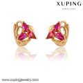 28230-Xuping Jewelry Fashion Diamond Huggie Earrings